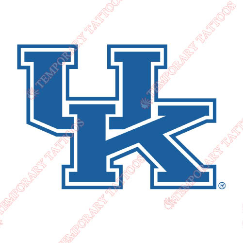 Kentucky Wildcats Customize Temporary Tattoos Stickers NO.4744